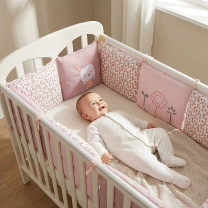 tour de lit bebe coussin 6 pieces