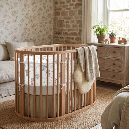 tour de lit bébé respirant pour éviter suffocation