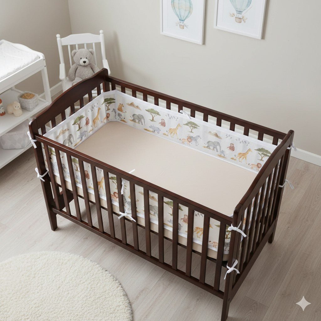 tour de lit bébé respirant recommandé par les pédiatres