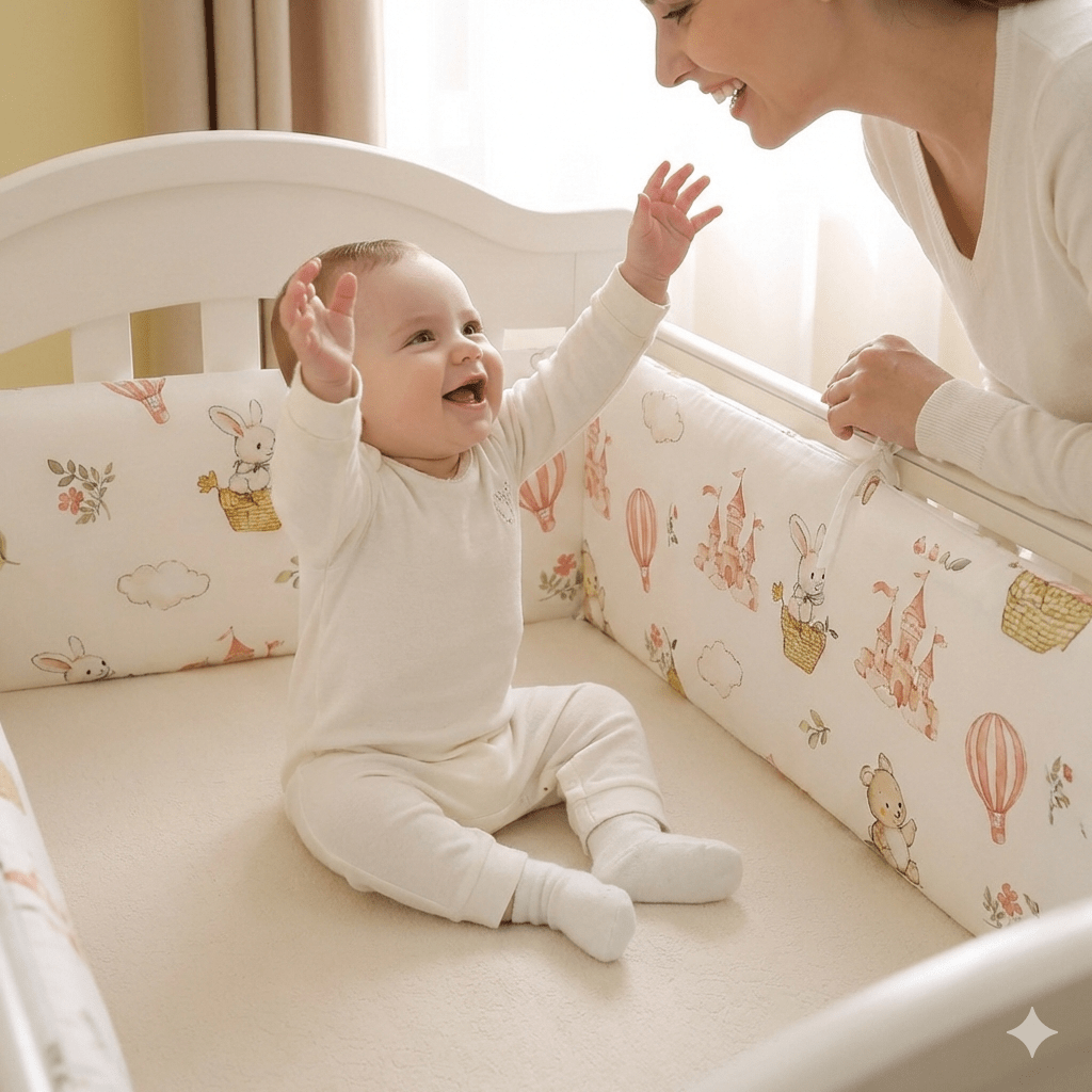 tour de lit idee cadeau naissance