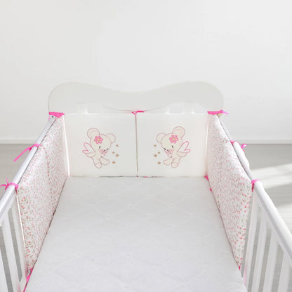 tour de lit ourson fille