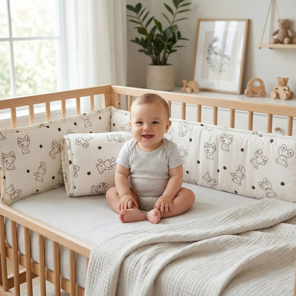 tour de lit ourson motif ourson