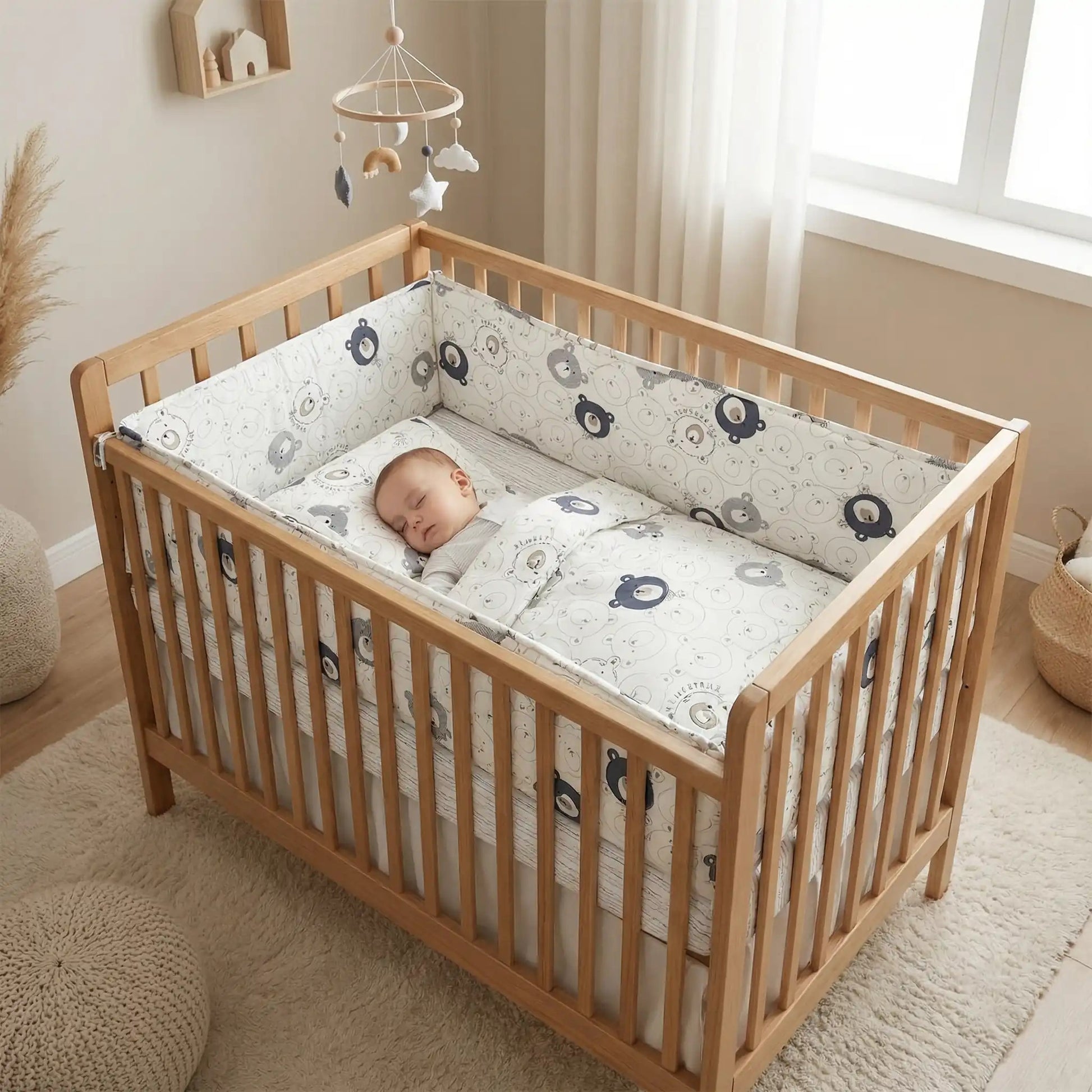 tour de lit ourson