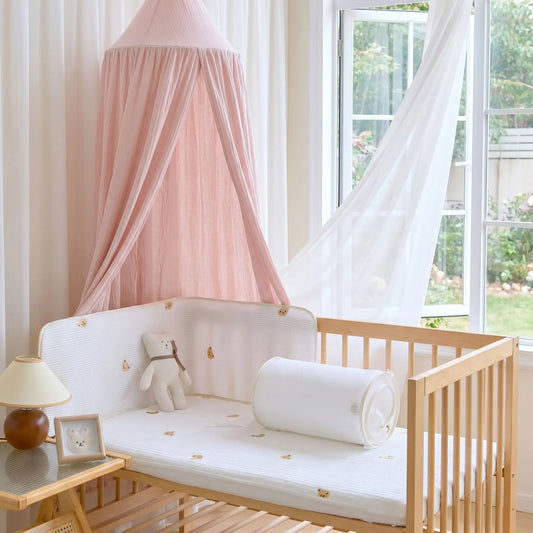 tour de lit respirant oursons