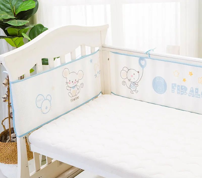 tour de lit respirant pour bébé qui bouge beaucoup