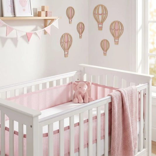 tour de lit respirant pour lit standard bebe