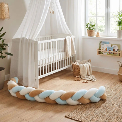 tresse de lit bébé décorative pour chambre enfant