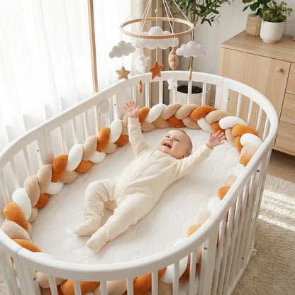 tresse de lit bebe terracotta 4m