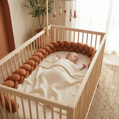 tresse de lit terracotta 1m couleur terre