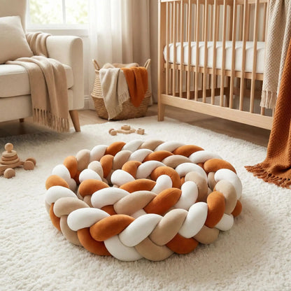 tresse de lit terracotta chambre bebe