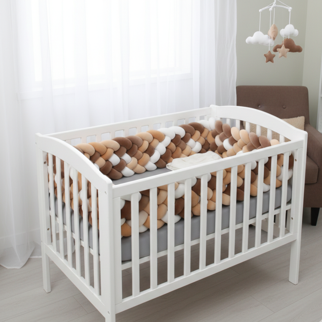 tresse de lit terracotta large