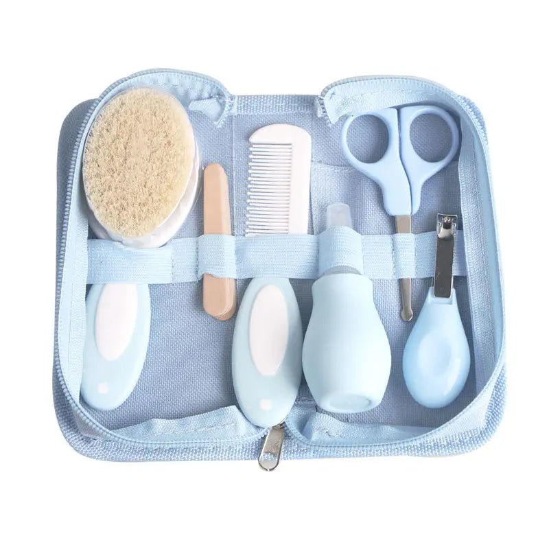 trousse de soin pour bebe bleu