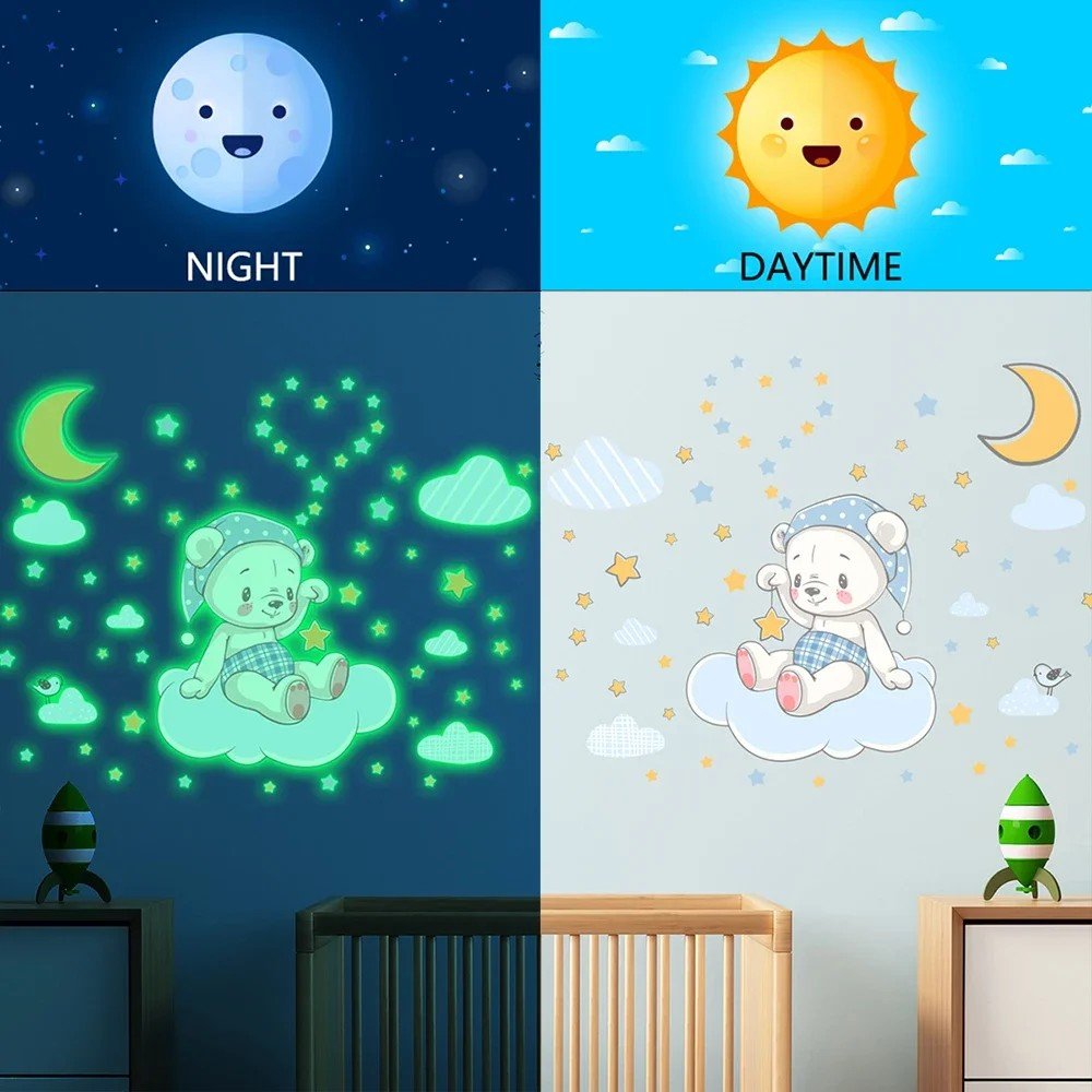 Stickers muraux chambre | Déco lumineuses uniques™