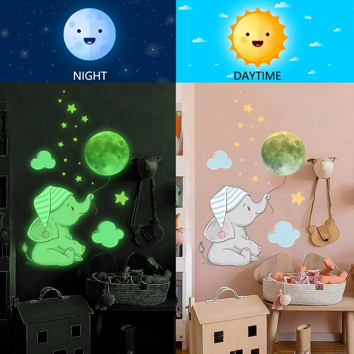 Stickers muraux chambre | Déco lumineuses uniques™