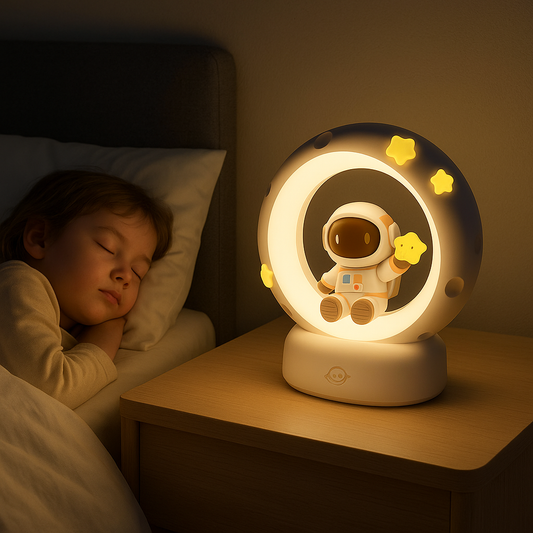 VEILLEUSE BÉBÉ | ASTRONAUTE ET PANDA SYMPAS™