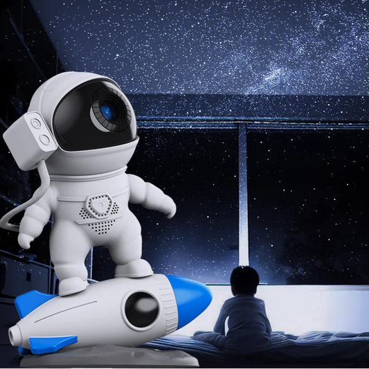 veilleuse astronaute sur rocket