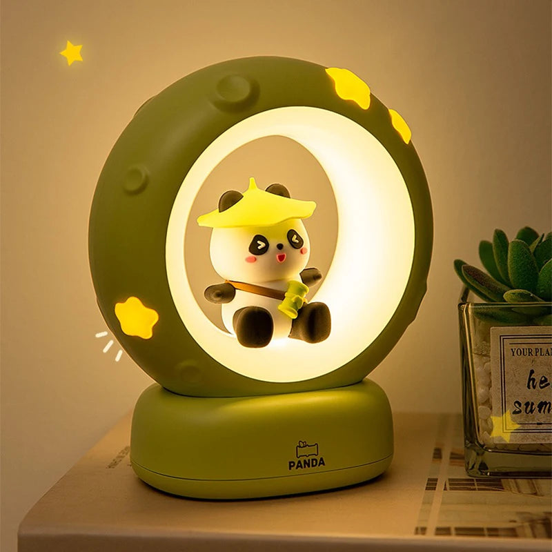 VEILLEUSE BÉBÉ ASTRONAUTE ET PANDA SYMPAS™ - Petitpasmaman