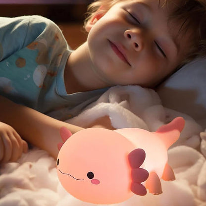 VEILLEUSE BÉBÉ / LAMPE AXOLOTL™ - Petitpasmaman