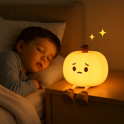 veilleuse bebe citrouille halloween