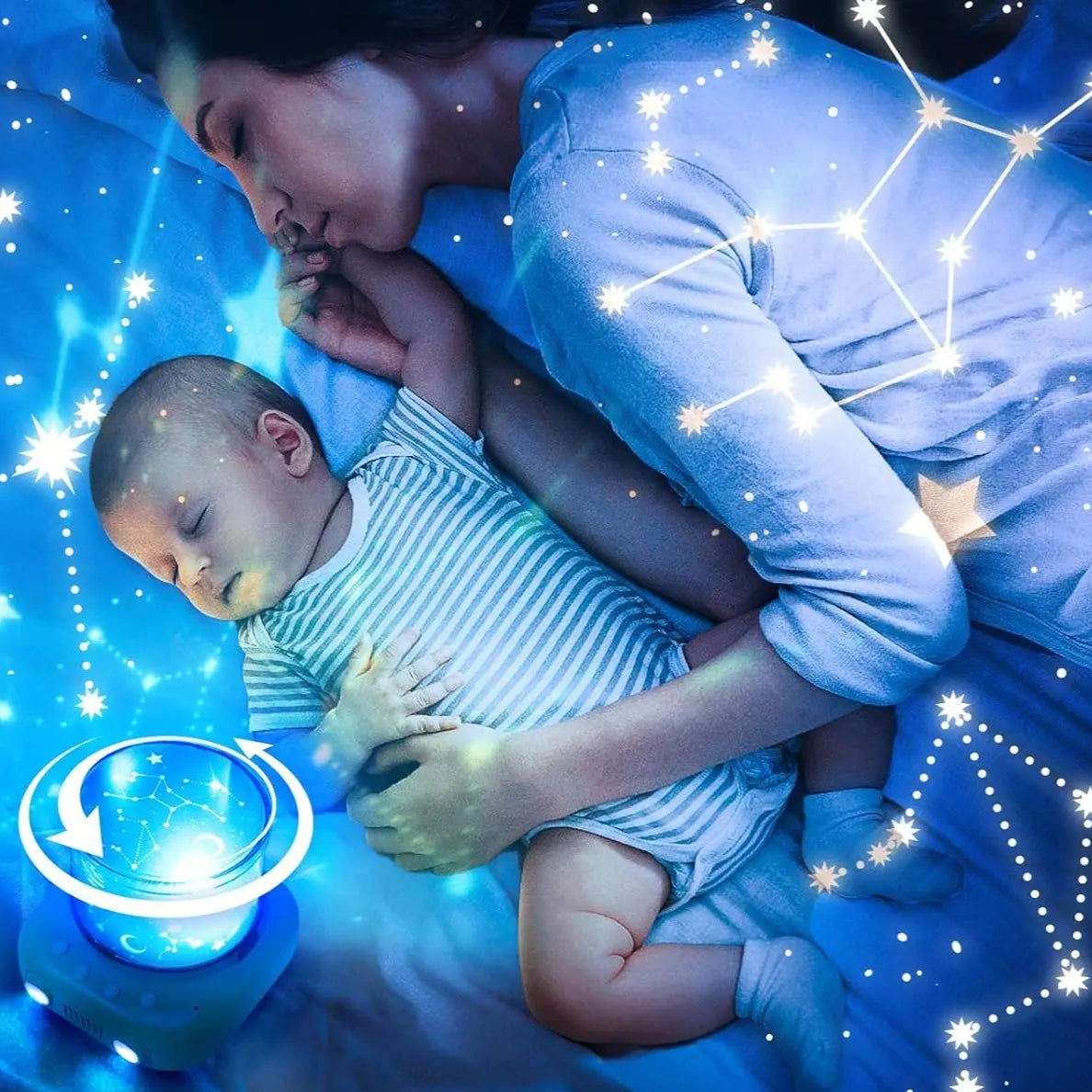 veilleuse bebe projecteur