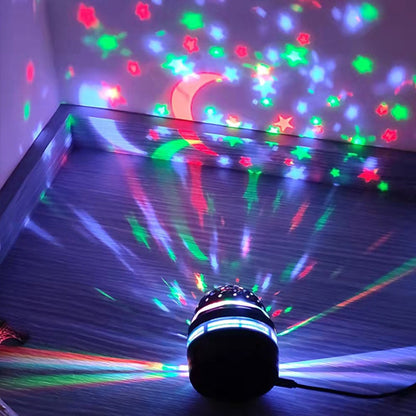 VEILLEUSE ENFANT / BOULE MAGIQUE ROTATIVE™ - Petitpasmaman