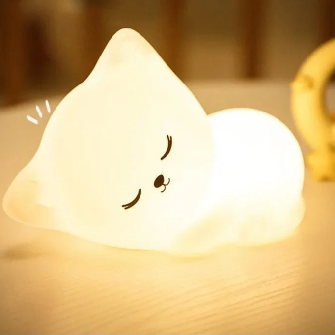 VEILLEUSE  / CHAT RONRONNE™ - Petitpasmaman