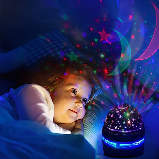 VEILLEUSE ENFANT / BOULE MAGIQUE ROTATIVE™ - Petitpasmaman
