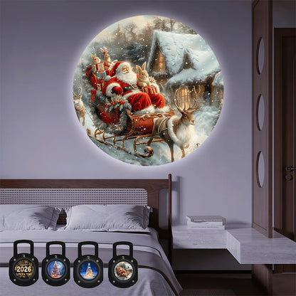 veilleuse led decoration pere noel