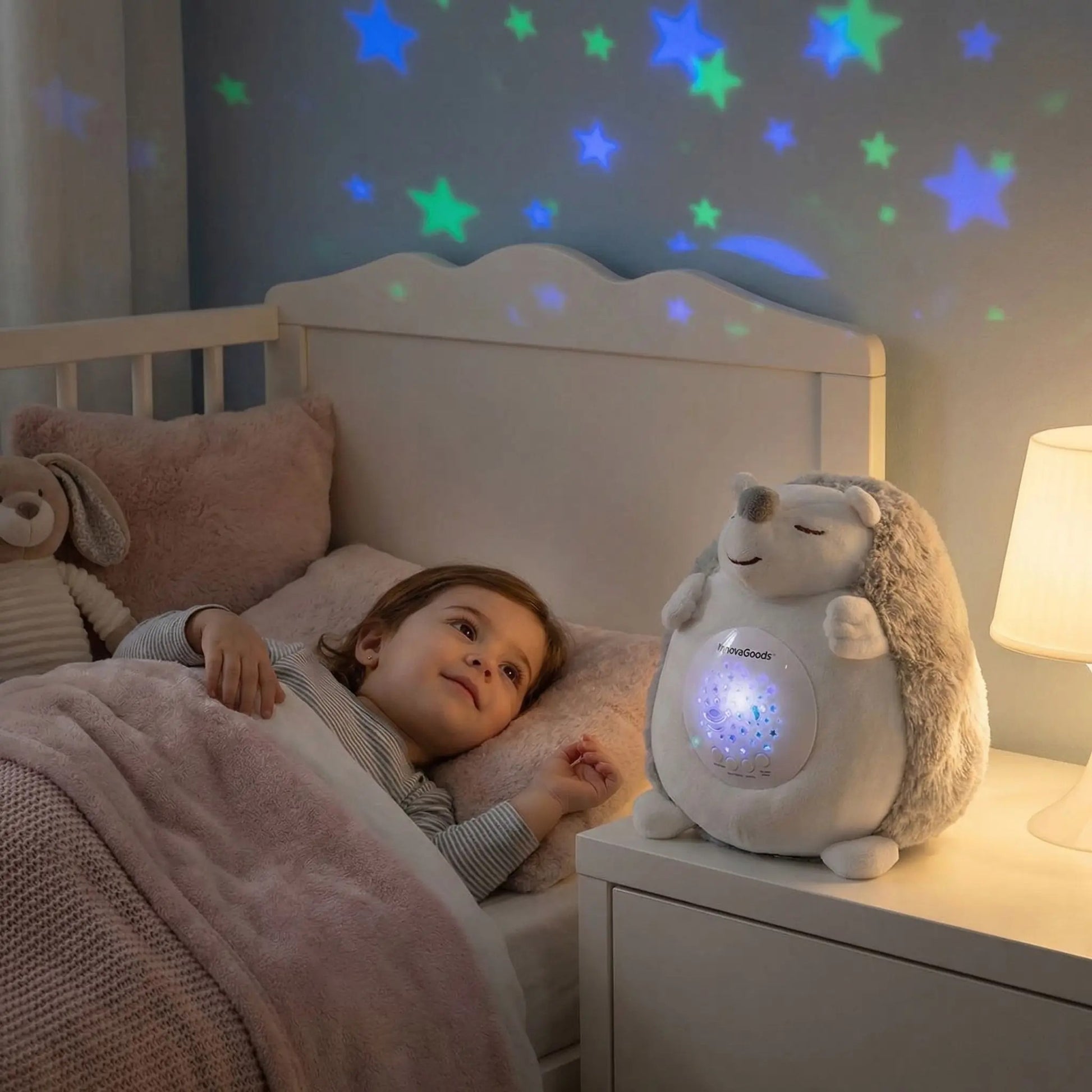 veilleuse musical pour bebe herisson projecteur plafond