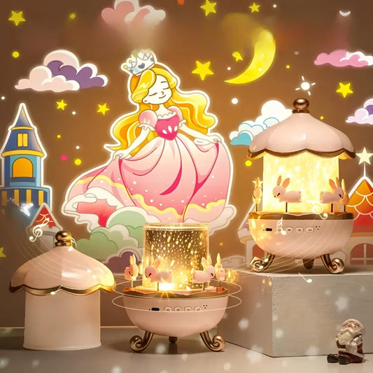VEILLEUSE MUSICALE BÉBÉ | CHÂTEAU DE PRINCESSE™ - Petitpasmaman