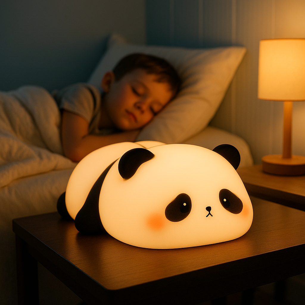 veilleuse panda fatigue