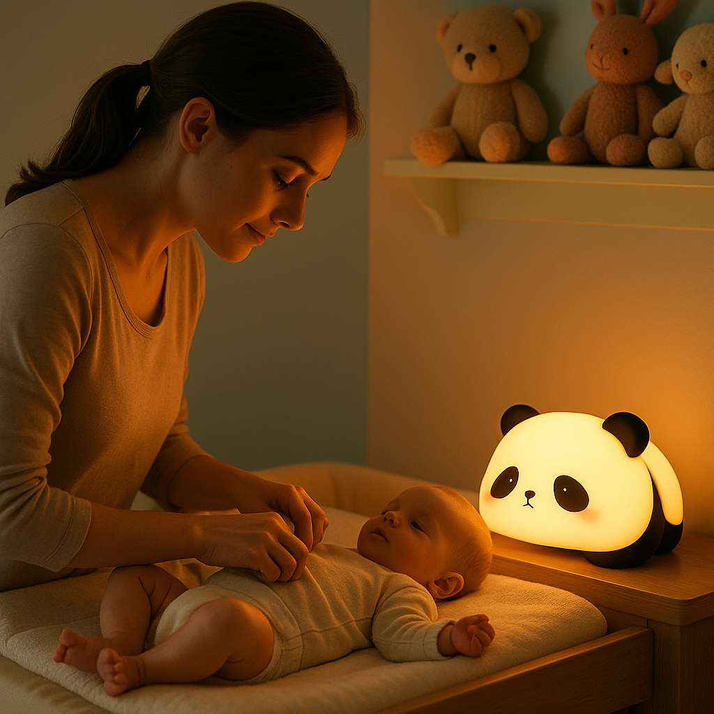 veilleuse panda rechargeable